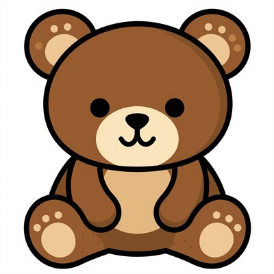 Cartoon Teddy Bear