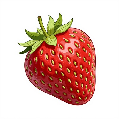 Cartoon Strawberry