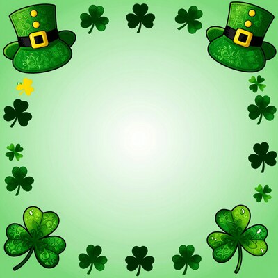 St Patrick's Day Border