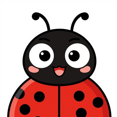 Cartoon Ladybug