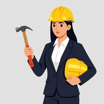 Woman Construction Worker
