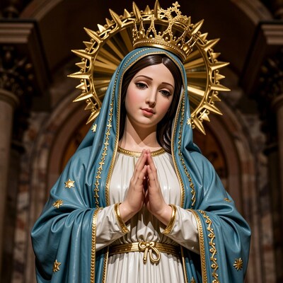 Virgin Mary Statue