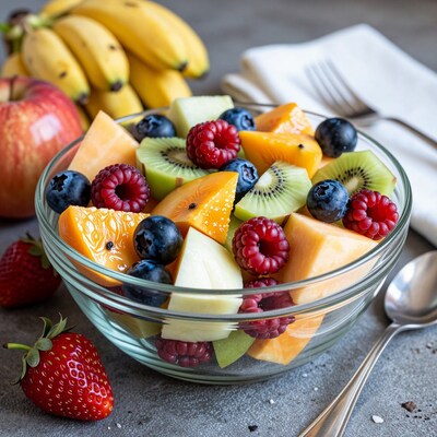 Fresh Fruit Salad Bowl