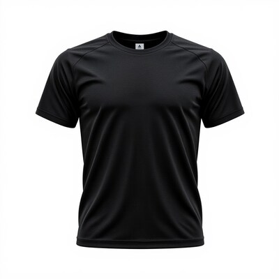 Black Athletic T-Shirt