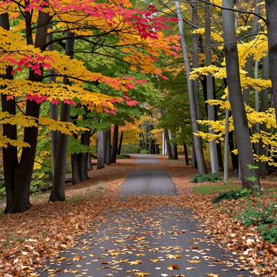Autumn Forest Path