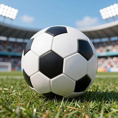 Soccer Ball on Grass