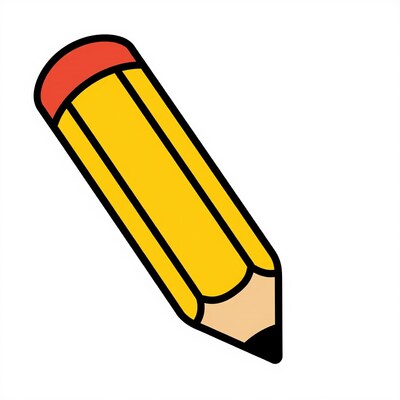 Yellow Pencil Icon