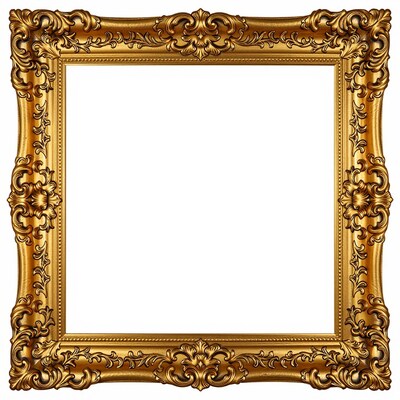 Ornate Gold Picture Frame