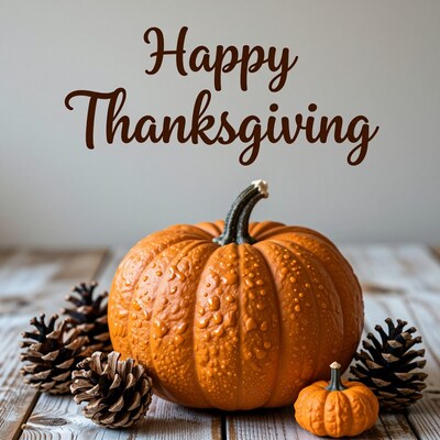 Happy Thanksgiving Pumpkin