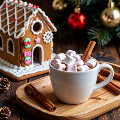 Gingerbread House Hot Chocolate