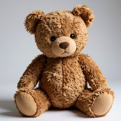 Fluffy Brown Teddy Bear