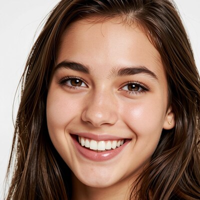 Smiling young woman portrait