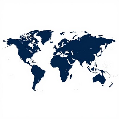 World Map Silhouette