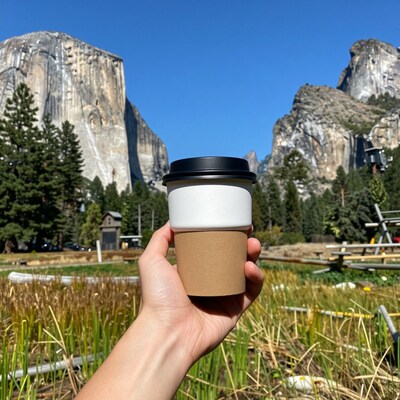 Coffee Cup Yosemite Valley