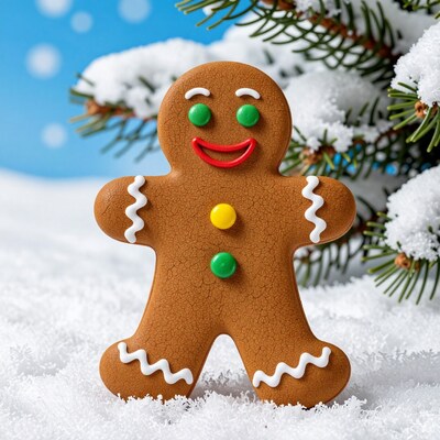 Gingerbread Man Cookie