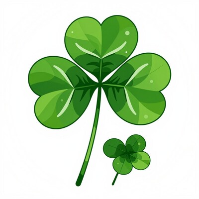 Four Leaf Clover Illustration