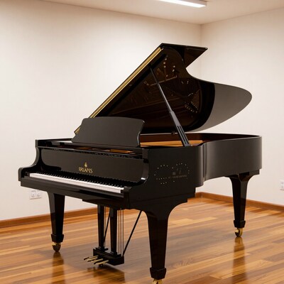 Black Grand Piano