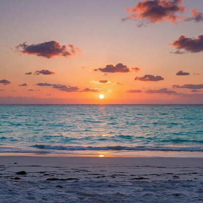 Tropical Beach Sunset