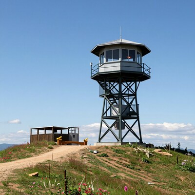 Fire Watchtower on Hill