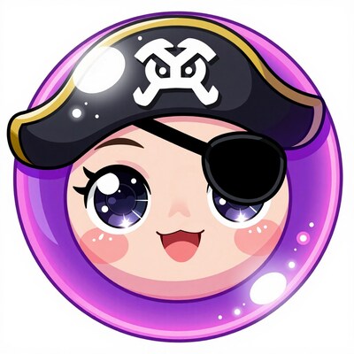 Cute Pirate Girl Emoji