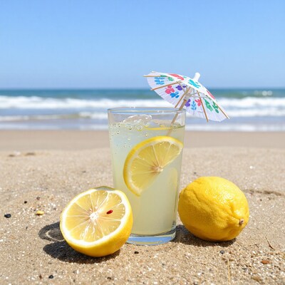Lemonade on Beach