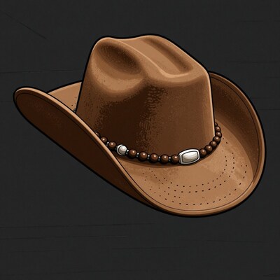 Cartoon Cowboy Hat