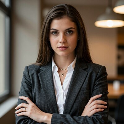 Confident businesswoman portrait