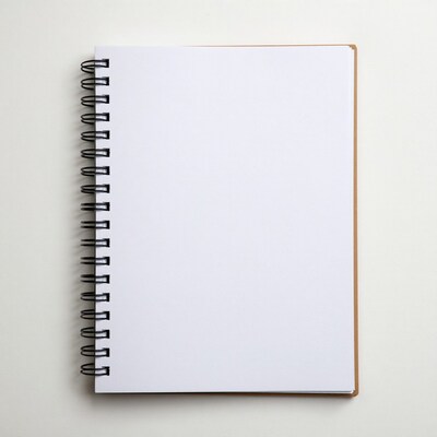 Spiral Notebook Blank Page