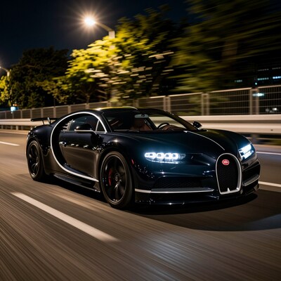 Bugatti Chiron Night Drive