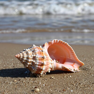 Seashell on Beach