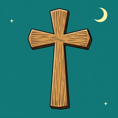 Wooden Christian Cross