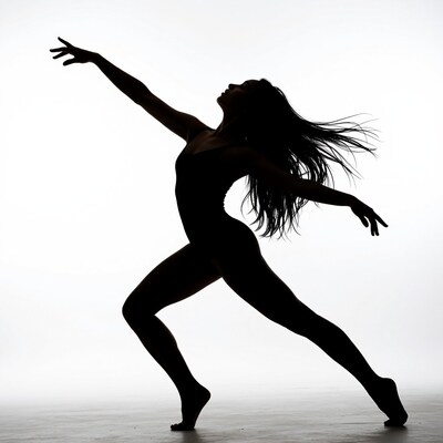 Female Dancer Silhouette
