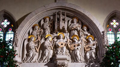 Stone Angel Choir Sculpture