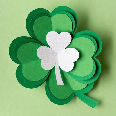 Paper Shamrock Craft