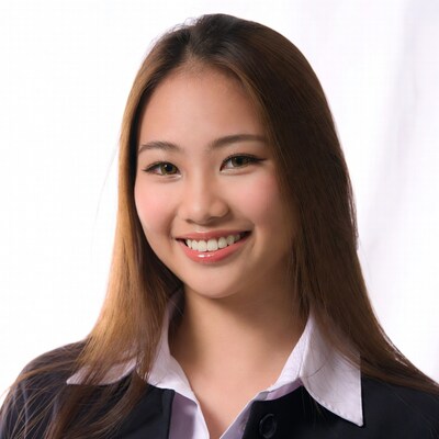 Smiling Asian Woman Portrait
