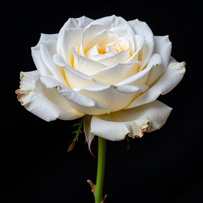 White Rose Flower