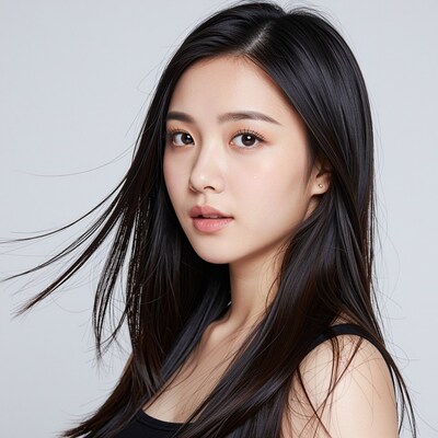Young Asian Woman Portrait