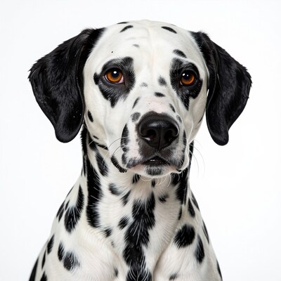 Dalmatian Dog Portrait