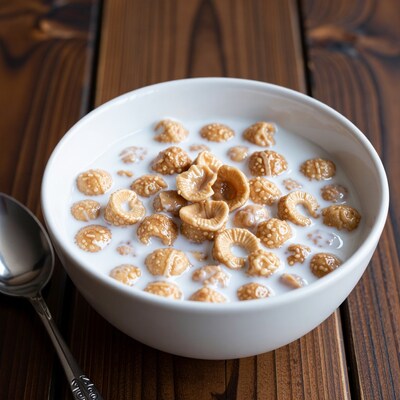 Cereal Bowl with Milk