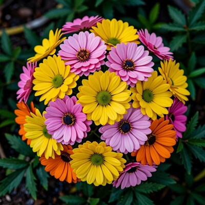 Colorful Osteospermum Flowers