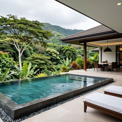Luxury Tropical Villa Pool
