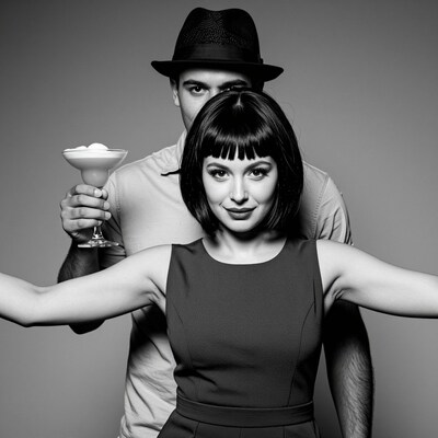 Couple with Cocktail