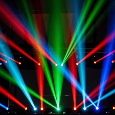 Colorful Stage Laser Lights