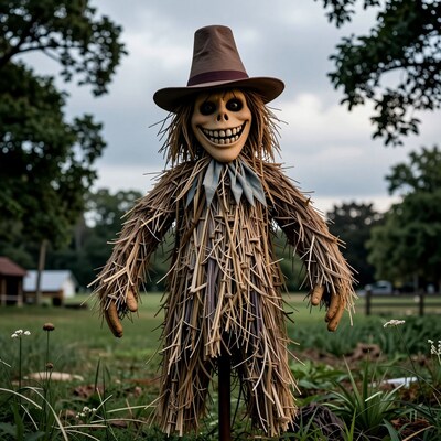 Scary Halloween Scarecrow