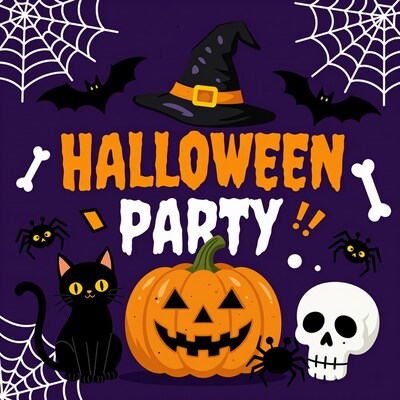 Halloween Party Clipart
