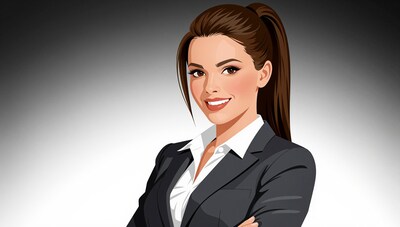 Confident businesswoman portrait