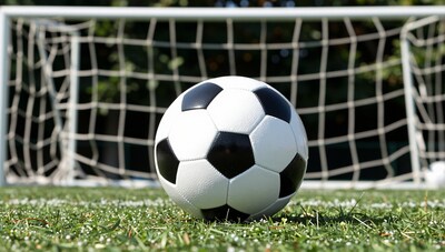 Soccer Ball on Grass