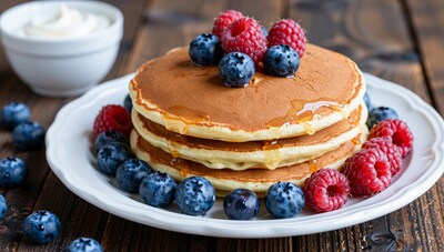 Pancakes with Berries