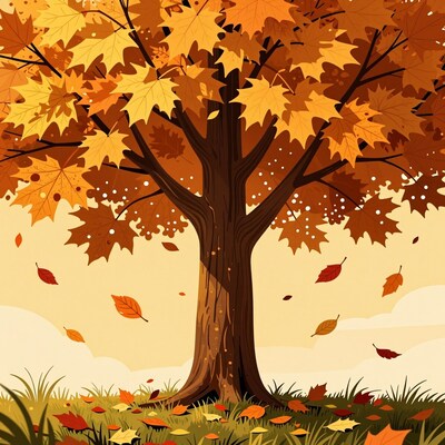 Autumn Maple Tree