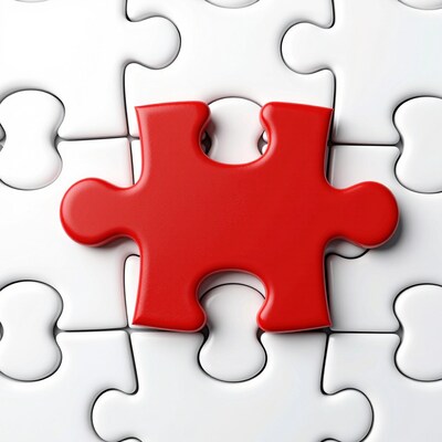 Red Puzzle Piece